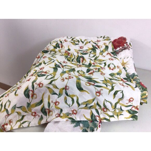 Christmas Tree Comforter Set Full Queen Holiday Quilt Pillow Shams - Picture 10 of 10